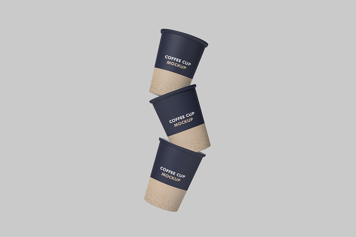Realistic Coffee Cup Mockup PSD, a Cups & Container Mockup by MA-KING_ART (Photo 2 of 5)