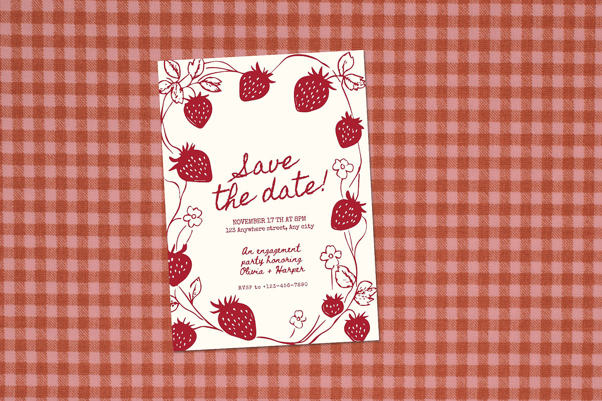 Whimsical Berry Fruit Bundle SVG PNG, a Food Illustration by Marie T (Photo 12 of 36)