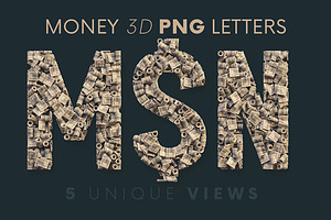 Money - PNG Alphabet