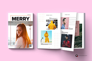 Merry - Magazine Template