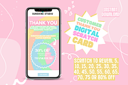 Customer Coupon Reveal Scratch Card, a Social Media Template by SunshineStudioBoutique (Thumbnail 1 of 9)