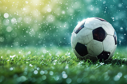 Football in rain, a Sports & Recreation Photo by MistyDay