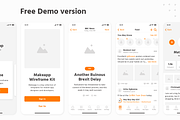 Makeapp Wireframe Kit, a Wireframe Template by Singlayn (Thumbnail 6 of 7)