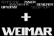 Weimar | Font Family, a Sans Serif Font by Supremat (Thumbnail 1 of 8)