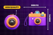 Electronic Appliance 3d Icon Pack, an Object 3D Model by Ui Stock (Thumbnail 4 of 6)