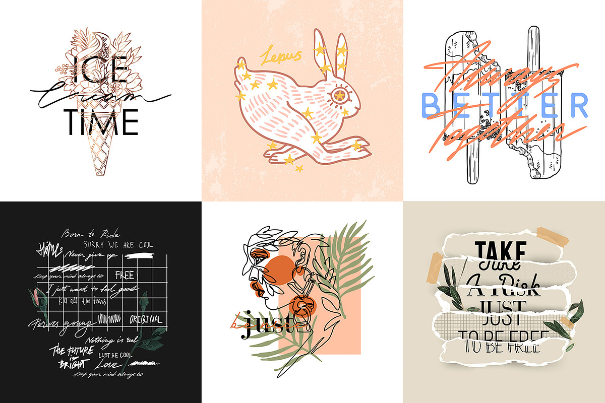 Amazing Prints Bundle, an Illustration by NKTN (Photo 12 of 15)