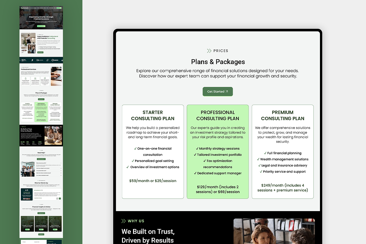 Accountant Wix Studio Website, a Wix Template by Kitteeh (Photo 5 of 20)