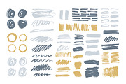 Brush stroke set, an Object Graphic by Good Studio (Thumbnail 4 of 7)
