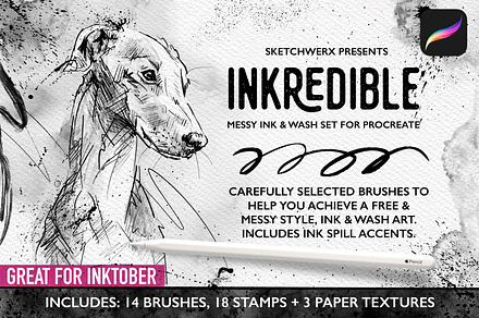 Inkredible - Messy Ink & Wash Set