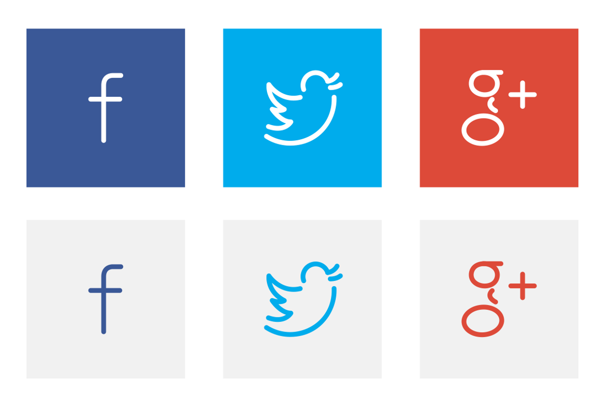 Flat Sharing, an Outline Icon by Ryan Quintal (Photo 3 of 3)