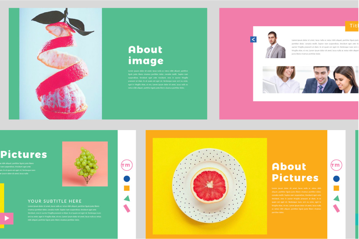 Color Fun Powerpoint, a Presentation Template by Dirtytemp Studio