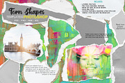 Torn Paper Templates PSD PNG ABR, an Object Graphic by Studio Kitsch (Thumbnail 1 of 7)