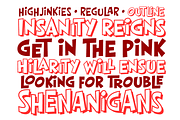 High Jinkies - fun bouncy comic font, a Font by Comicraft Fonts (Thumbnail 2 of 3)