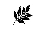 Botanical Leaf Silhouette Bundle, an Illustration by yasushie (Thumbnail 32 of 51)