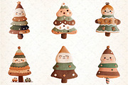 Cozy Christmas Hand-drawn Tree, an Illustration by DreamCafeArt (Thumbnail 5 of 8)