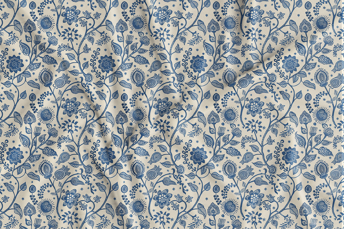 Indian Ornament Art Ethnic Pattern, a Pattern Graphic by Olya Creative (Photo 15 of 29)