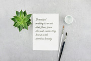 Bistoraw - Modern Script Font, a Script Font by Rishsketch (Thumbnail 6 of 13)
