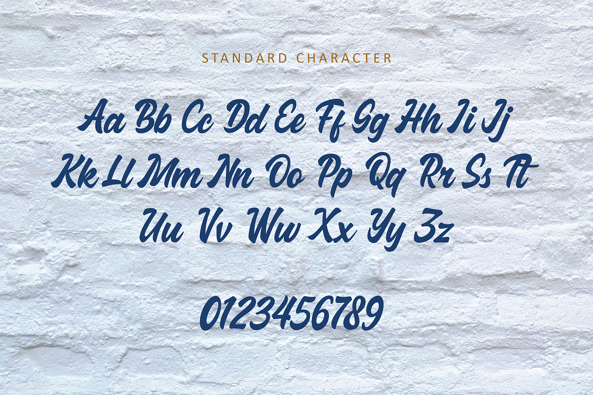 Ghantly Script - Modern Calligraphy, a Font by Gumrega Studio (Photo 6 of 10)