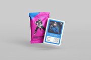 Trading Cards Mockup v2 - 9 views, an Advertising Mockup by Illusiongraphic (Thumbnail 3 of 20)