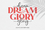Dream Glory | A Stylish Font Duo, a Serif Font by ErgibiStudio (Thumbnail 1 of 10)