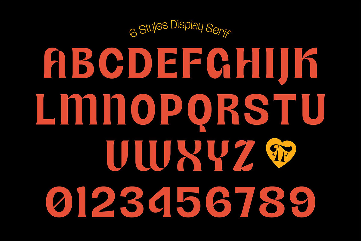 Teenage Wander - Variable Font, a Serif Font by TeenageFoundry (Photo 10 of 12)