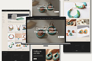 Wix Jewelry Store Website, a Wix Template by Sky Dore Design (Thumbnail 3 of 11)