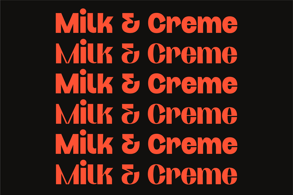 Trileqe - Fat Type, a Sans Serif Font by Kulturë Type (Photo 6 of 8)