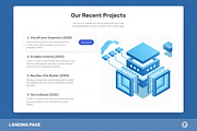 HostWave - Web Hosting Landing Page, an UI Kit Template by Studio Delapan (Thumbnail 2 of 3)