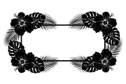 Floral Rectangle Frame SVG Bundle, an Illustration by jahid234 (Thumbnail 21 of 31)