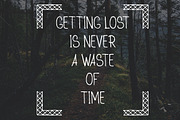 Traveler Font + BONUS pack, a Script Font by VectorBurn (Thumbnail 5 of 5)