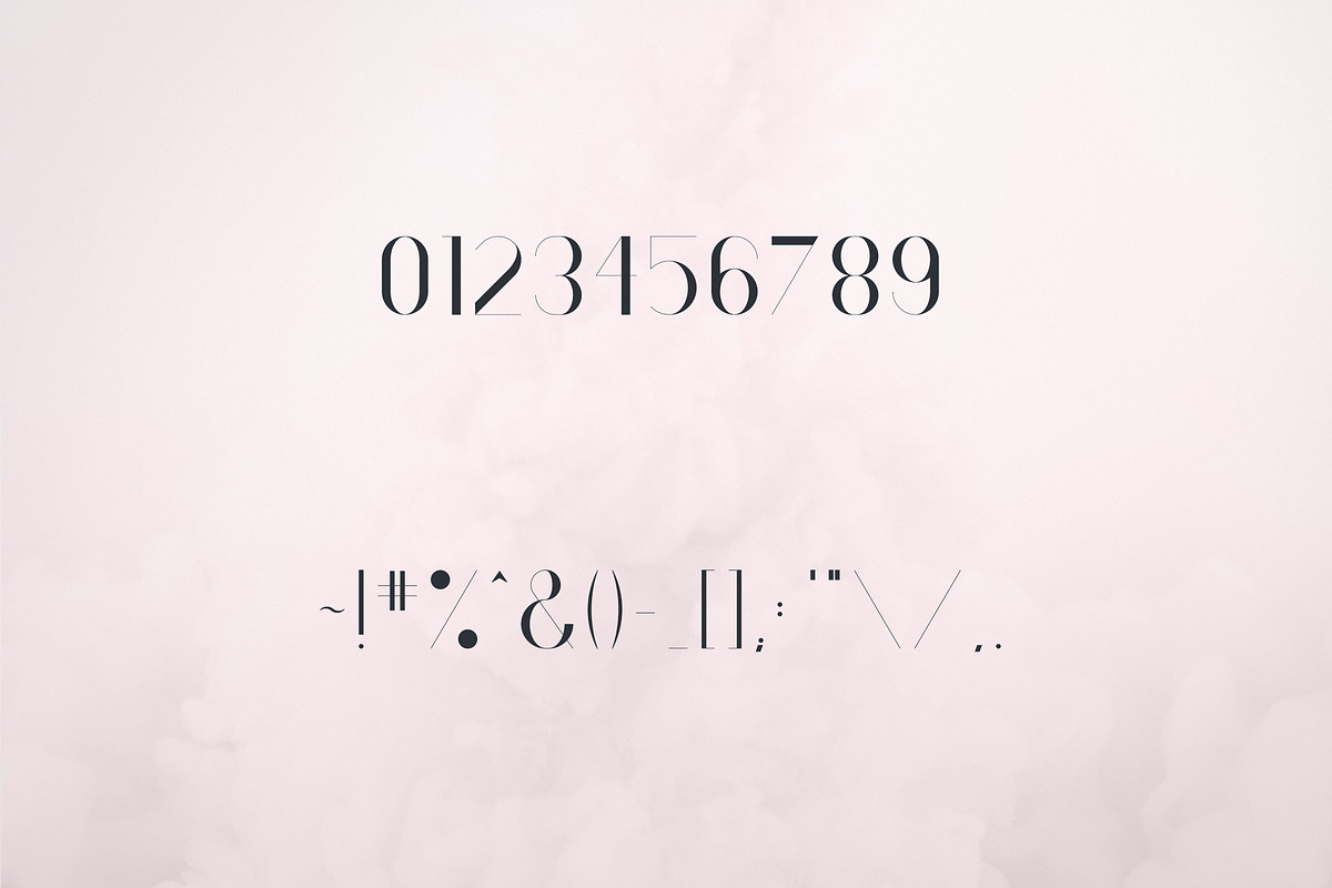 RoseGold Serif font + 10 Logos preview 7