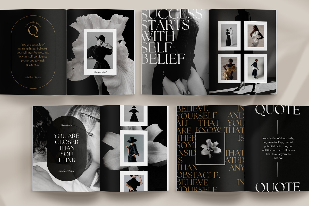 Business Coach Ebook Template CANVA, a Magazine Template by Studio Loire (Photo 7 of 10)