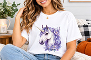 Watercolor Lavender Fairytale Prince, a Seasonal Illustration by designcity5 (Thumbnail 3 of 5)
