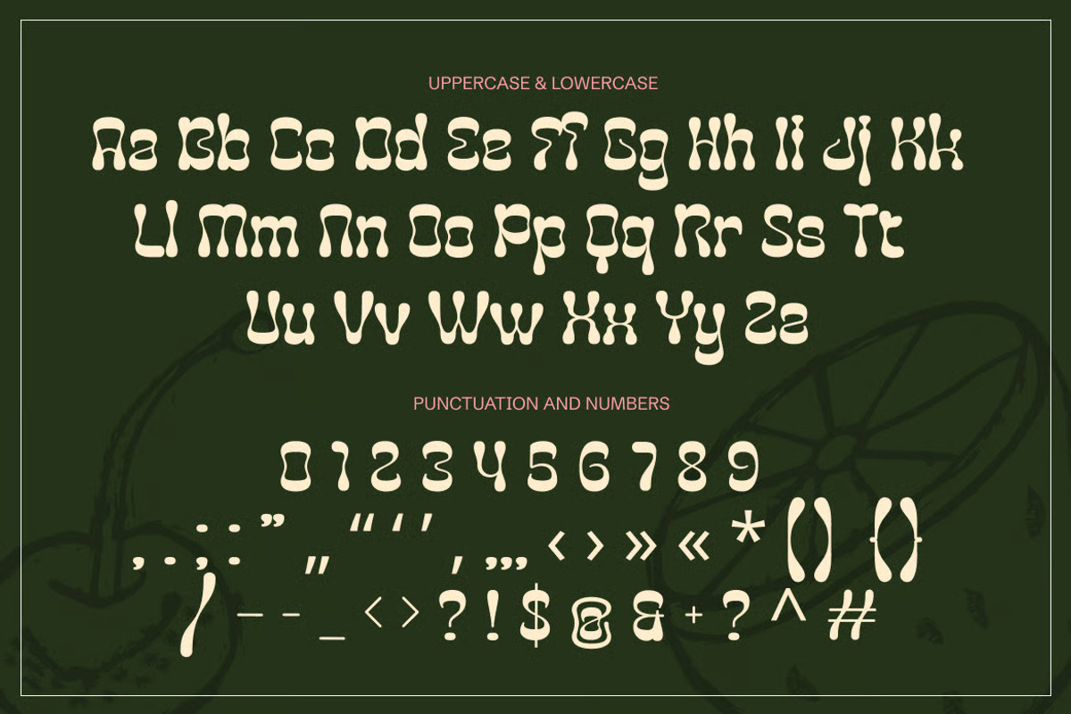 Jubela – Groovy Psychedelic Font, a Sans Serif Font by Brand Earth (Photo 2 of 7)