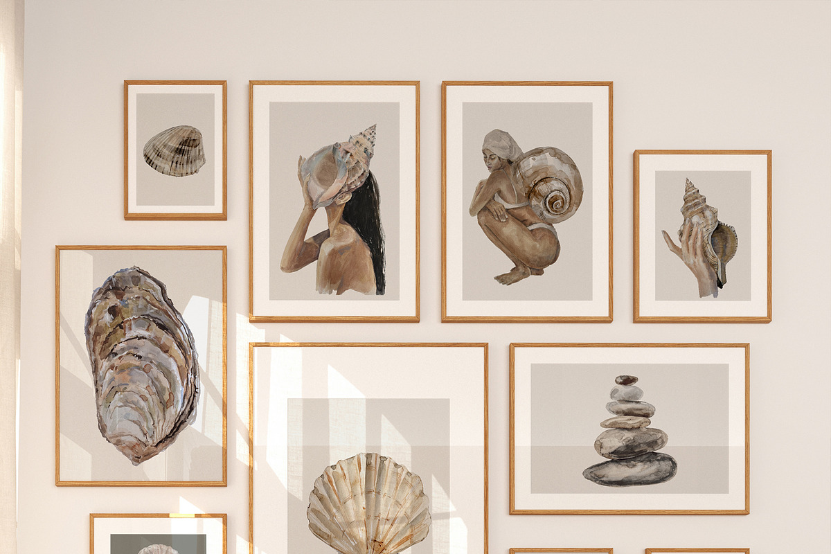 Coastal Wall Art, an Object Graphic by Purple (Photo 9 of 12)