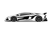 Car Silhouette Vector Art, an Illustration by musafir_fashion (Thumbnail 3 of 9)