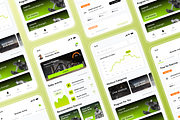 Fit Zone Fitness Mobile App UI Kits, an UI Kit Template by SquidPixey (Thumbnail 3 of 3)