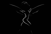 Line Art Woman Body Logo, a Branding & Logo Template by Luxury Logos (Thumbnail 2 of 4)