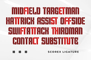 Scorex - Modern Condensed Sport Font, a Sans Serif Font by Typia Nesia (Thumbnail 3 of 11)