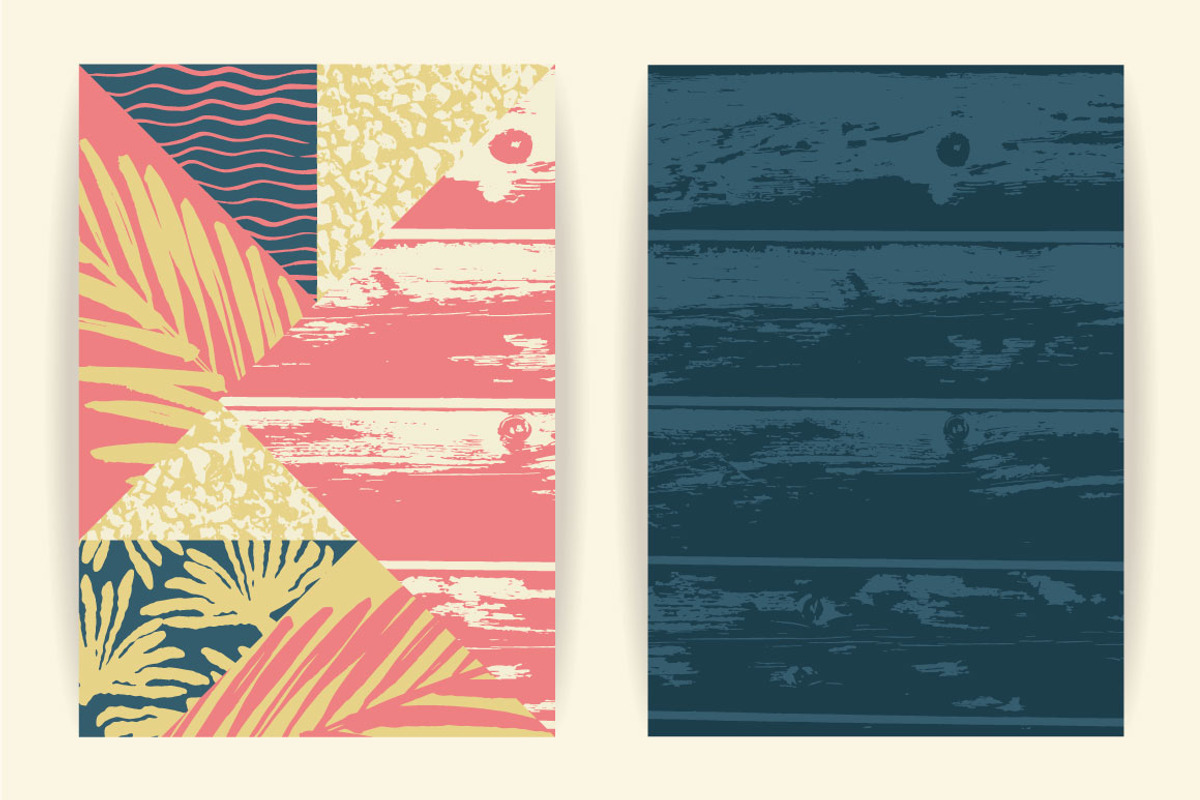 10 summer background templates., a Brochure Template by Nadia Grapes (Photo 5 of 6)