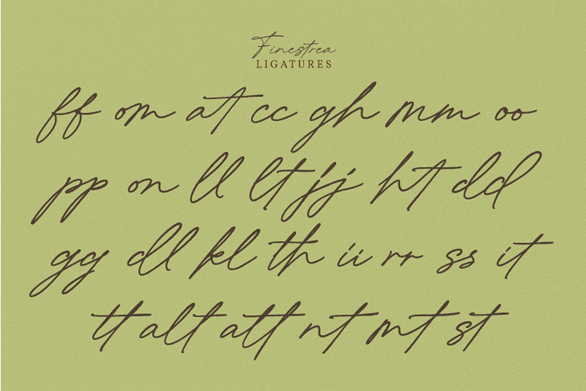 Finestrea, a Handwritten Font by Nathatype (Photo 6 of 10)