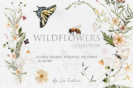 Wildflowers Watercolor Collection