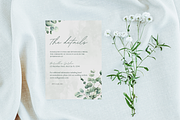 Green Leafy Wedding and Details Card, an Invitation Template by TheSimplySereneShop (Thumbnail 5 of 10)