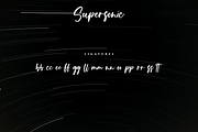 Supersonic - Handwritten Font, a Script Font by Fikryal Studio (Thumbnail 10 of 10)