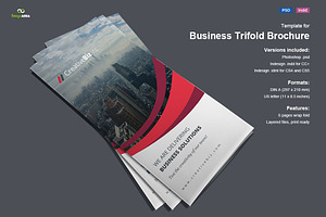 Trifold Brochure Wave Vol. 3