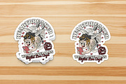 punk angel mascot holding smartphone, a Branding & Logo Template by Judsart (Thumbnail 3 of 3)