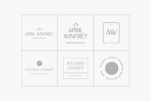 Minimal Logo Kit Templates Vol.3