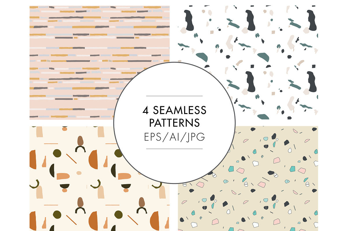 Shapes for Days VOL II, a Pattern Graphic by Studio.lize (Photo 2 of 6)