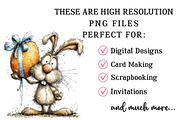 Quirky Easter Clipart Bundle, an Illustration by OK Design (Thumbnail 4 of 6)
