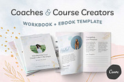 Coaches Workbook & eBook | Canva, a Magazine Template by Galaxybomb (Thumbnail 1 of 18)